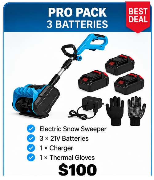Electric Snow Sweeper